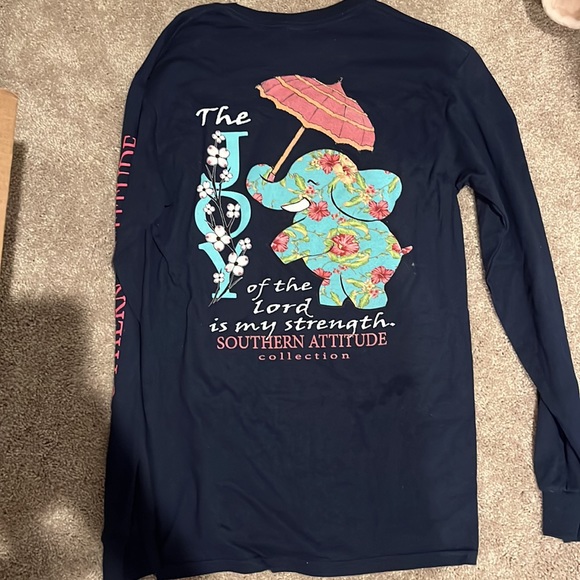 Southern attitude collection long sleeve shirt - Picture 2 of 2